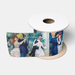 Renoir - Tanzserie: Bougival, Stadt & Land Satinband