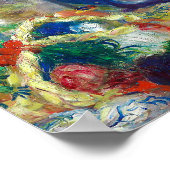 Renoir Two Sisters Fine Art Malerei restauriert Poster (Ecke)