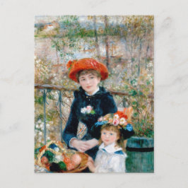 Renoir "Two Sisters (On the Terrace)" Postkarte