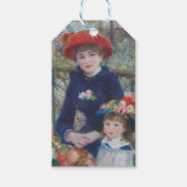 Renoir Two Sisters Terrasse Französischer Impressi Geschenkanhänger (Vorderseite)