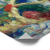 Renoir Two Sisters Terrasse Impressionismus Malere Poster (Ecke)