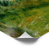 Renoir - Ufer des Flusses Poster (Ecke)