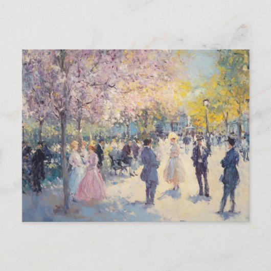 Renoir Vintag Postkarte (Vorderseite)