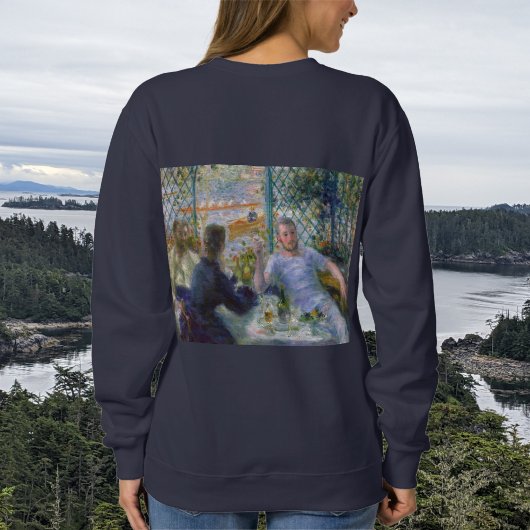 Renoir Vintage Kunst - Mittagessen im Restaurant F Sweatshirt