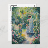 Renoir Vintage Kunst Postkarte (Vorne/Hinten)