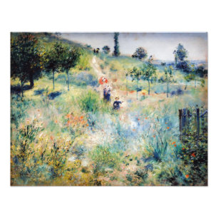 Renoir - Weg durch hohes Gras Fotodruck