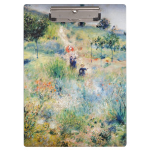 Renoir - Weg durch hohes Gras Klemmbrett