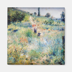 Renoir - Weg durch hohes Gras Magnet