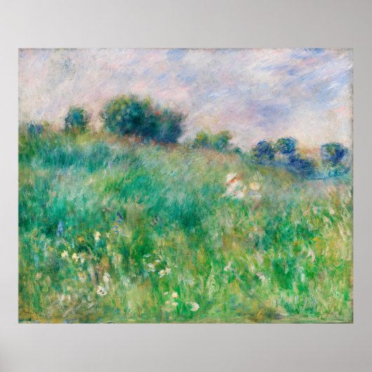 Renoir-Wiese Poster (Vorne)