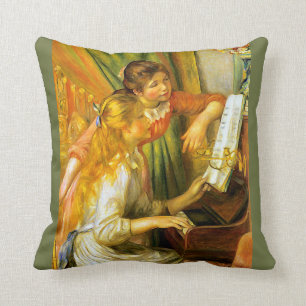 Renoir Young Girls Piano Kissen