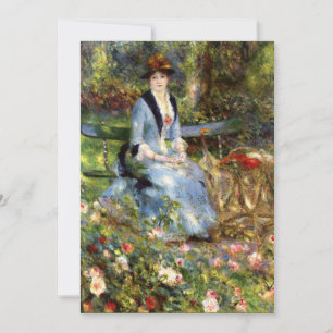 Renoir - Zu den Rose Karte