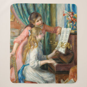 Renoir Zwei Mädchen am Klavier Druck Musik Fine Ar Sherpadecke