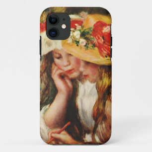 Renoir zwei Mädchen, die im Garten iPhone Fall 11 Hülle
