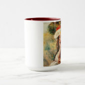 Renoir zwei Mädchen, die in der Garten-Tasse lesen Tasse (Zentrum)