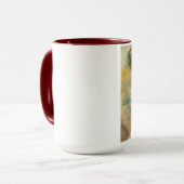 Renoir zwei Mädchen, die in der Garten-Tasse lesen Tasse (Vorderseite Links)