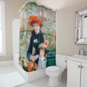 Renoir "zwei Schwestern (auf der Terrasse) " Duschvorhang (Beispiel)