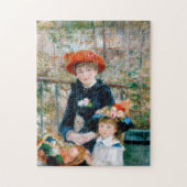 Renoir "zwei Schwestern (auf der Terrasse) " Puzzle (Vertikal)