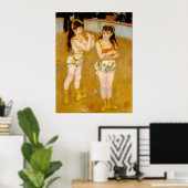 Renoir's Acrobats beim Cirque Fernando (1879) Poster (Heimbüro)