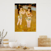 Renoir's Acrobats beim Cirque Fernando (1879) Poster (Küche)