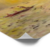 Renoirs Ausblick auf den Nebel von Venedig Poster (Ecke)