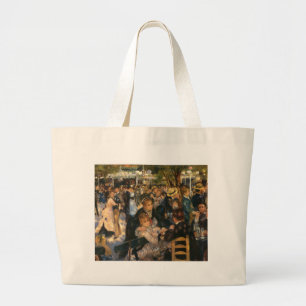 Renoir's Bal du de la Galette (1876) Jumbo Stoffbeutel