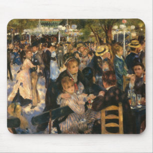 Renoir's Bal du de la Galette (1876) Mousepad