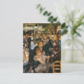 Renoir's Bal du de la Galette (1876) Postkarte (Stehend Vorderseite)