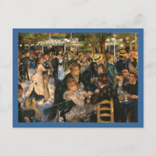 Renoir's Bal du de la Galette (1876) Postkarte