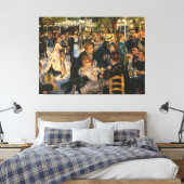 Renoir's Bal du moulin de la Galette (1876) Leinwanddruck (Insitu (Schlafzimmer))