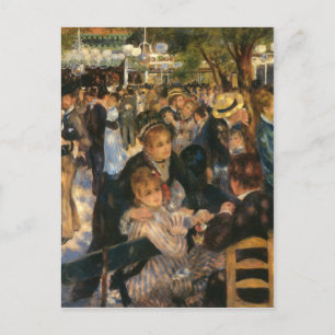 Renoirs Bal du moulin de la Galette (1876) Postkarte