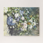 Renoirs Blumenstrauß-Vase als Puzzle (Horizontal)