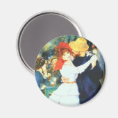 Renoir's Dance at Bougival Magnet (Vorderseite/Rückseite)