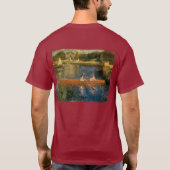 Renoirs die Seine bei Asnières (der Skiff) Ca 1879 T-Shirt (Rückseite)