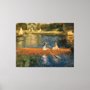 Renoirs die Seine bei Asnières (der Skiff) Ca 187 Leinwanddruck