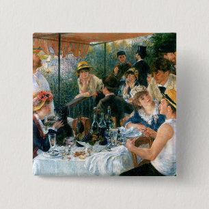 Renoirs Luncheon of the Boating Party (1881) Button