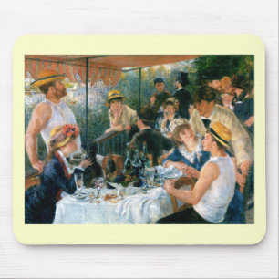 Renoir's Luncheon of the Boating Party (1881) Mousepad