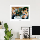 Renoir's Luncheon of the Boating Party (1881) Poster (Heimbüro)