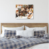 Renoir's "Luncheon of the Boating Party" Leinwanddruck (Insitu (Schlafzimmer))