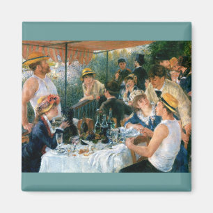 Renoirs Mittagessen des Bootfahrt-Party (1881) Magnet