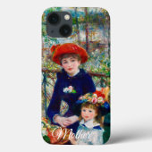Renoirs Mutter und Kind Case-Mate iPhone Hülle (Rückseite)