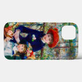 Renoirs Mutter und Kind Case-Mate iPhone Hülle (Rückseite (Horizontal))