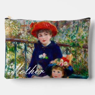 Renoir's Mutter und Kind Print Cut Nähtasche Zubehörtasche