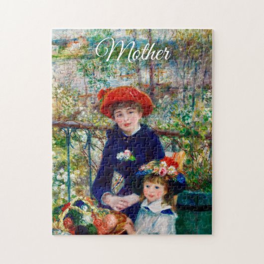 Renoirs Mutter-und-Kind-Puzzle Puzzle (Vertikal)