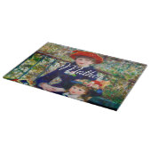 Renoirs Mutter und Kind Schneidbrett Schneidebrett (Ecke)