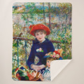 Renoirs Mutter und Kind Sherpadecke (Vorderseite)