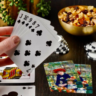 Renoirs Mutter und Kind Spielkarten