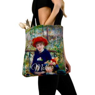 Renoirs Mutter und Kind Tasche