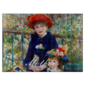 Renoir's Mutter- und Kinderschneideboard Schneidebrett (Vorderseite)