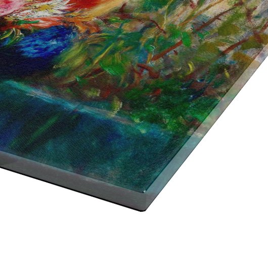 Renoir's Mutter- und Kinderschneideboard Schneidebrett (Ecke)