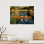 Renoir's Seine in Asnières (Skiff) ca. 1879 Poster (Küche)
